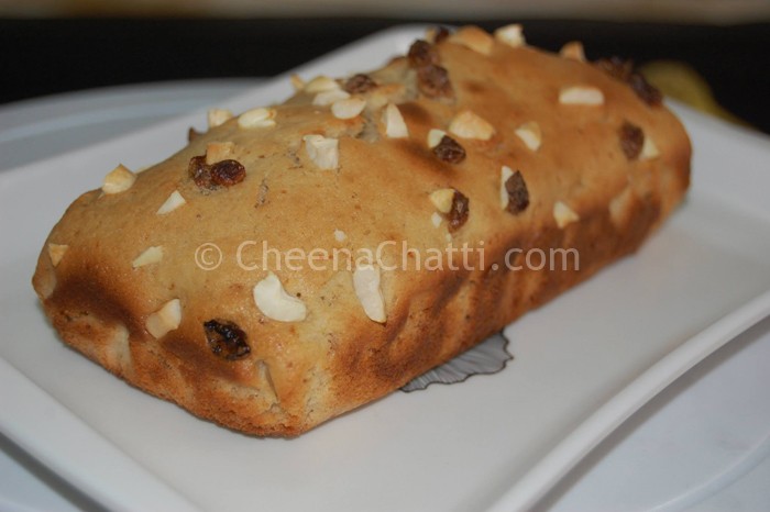 wheat banana bread